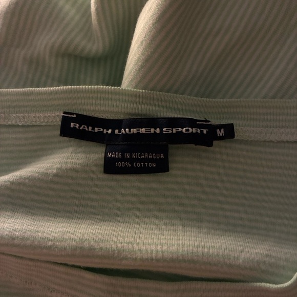 3/$15 Ralph Lauren Light Green Short Sleeve Tee - Picture 2 of 2